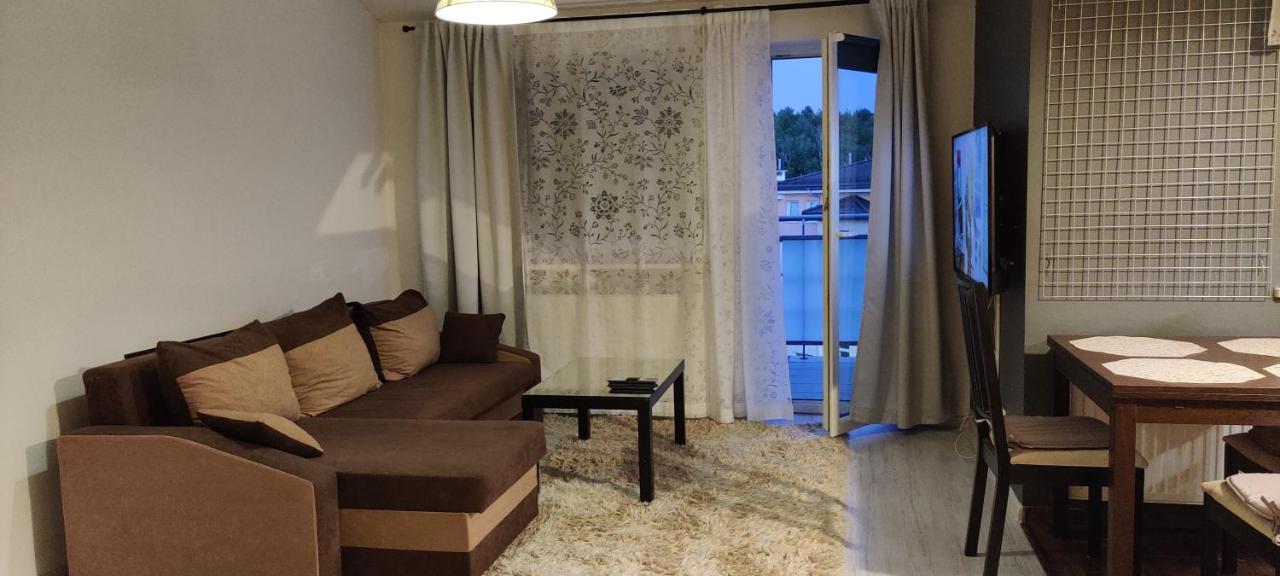 Apartament Leśna z tarasem Gdynia Bagian luar foto