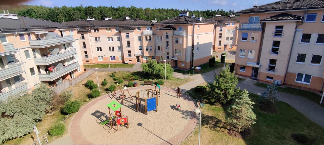 Apartament Leśna z tarasem Gdynia Bagian luar foto